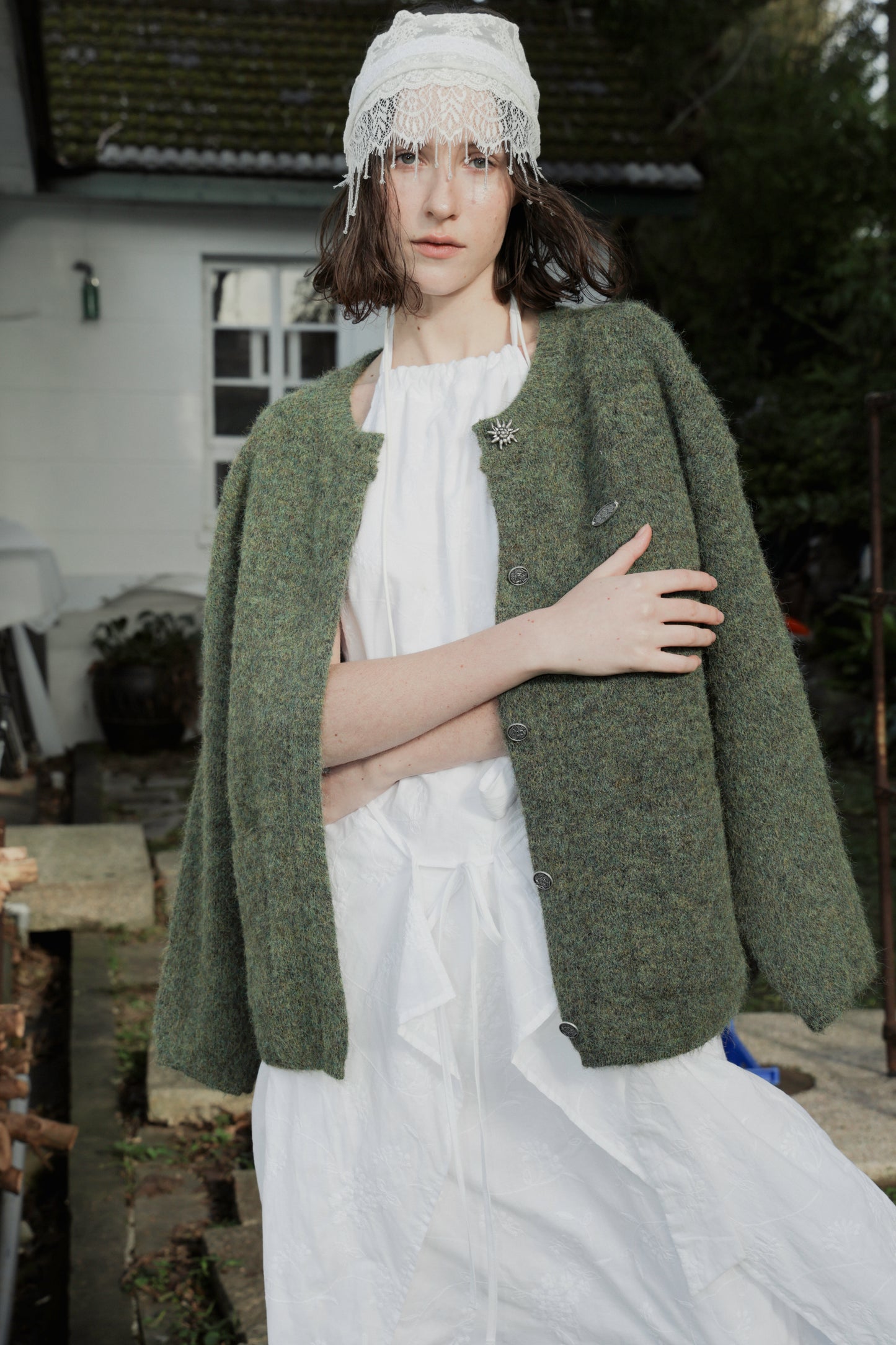GARDINS WOOL CARDIGAN
