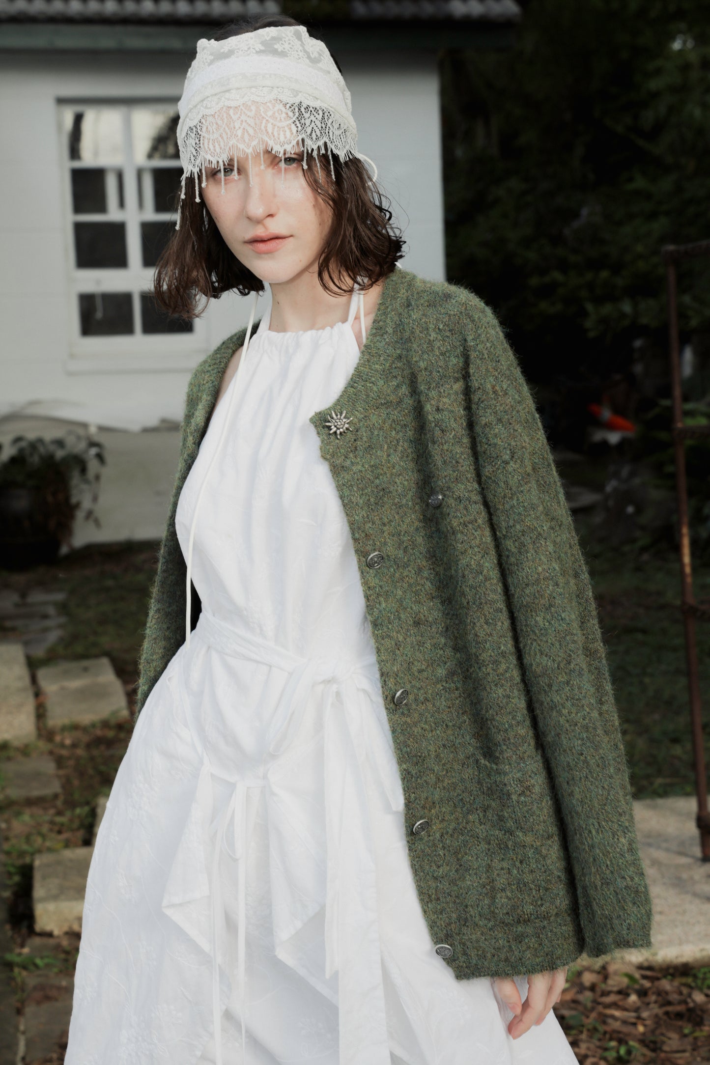GARDINS WOOL CARDIGAN