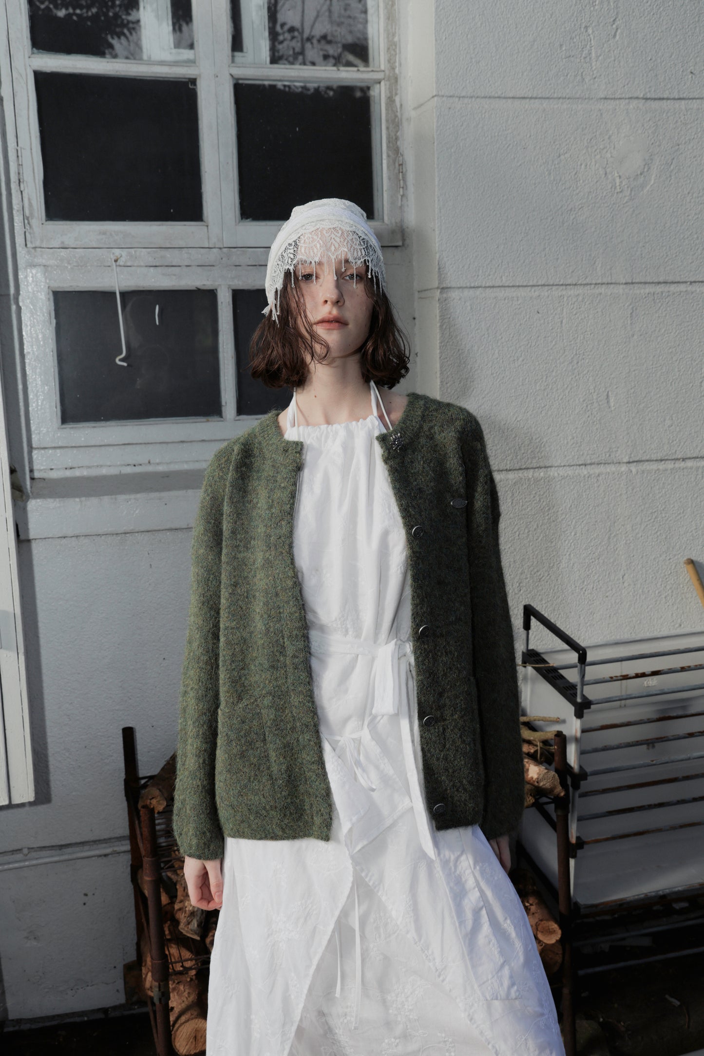 GARDINS WOOL CARDIGAN