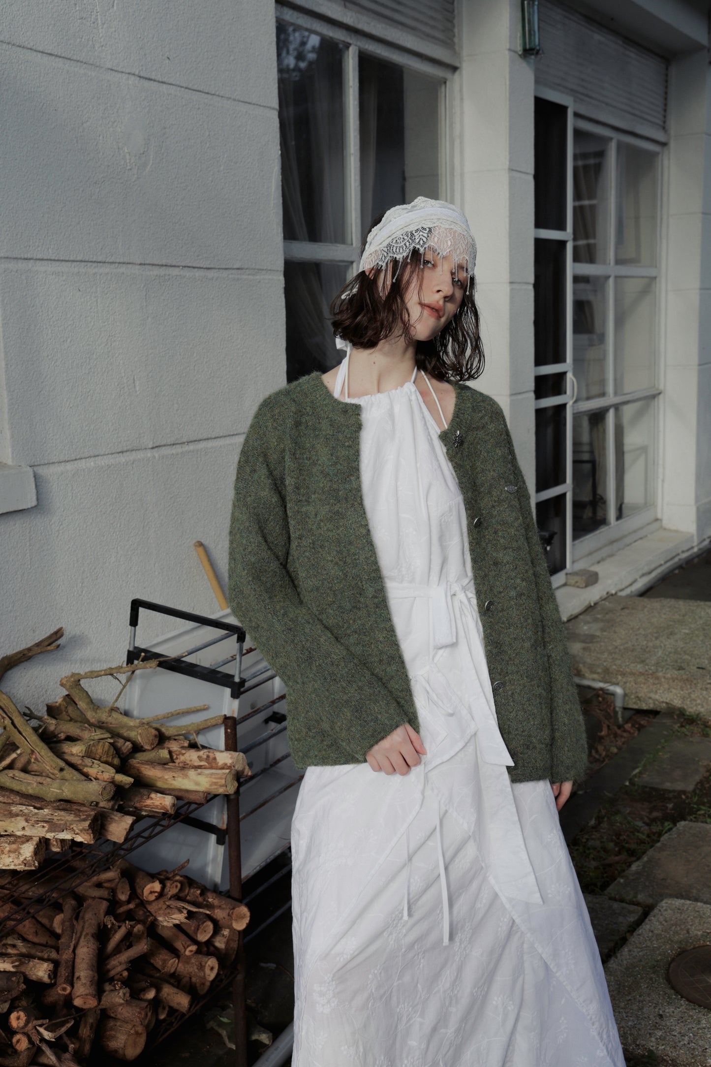 GARDINS WOOL CARDIGAN