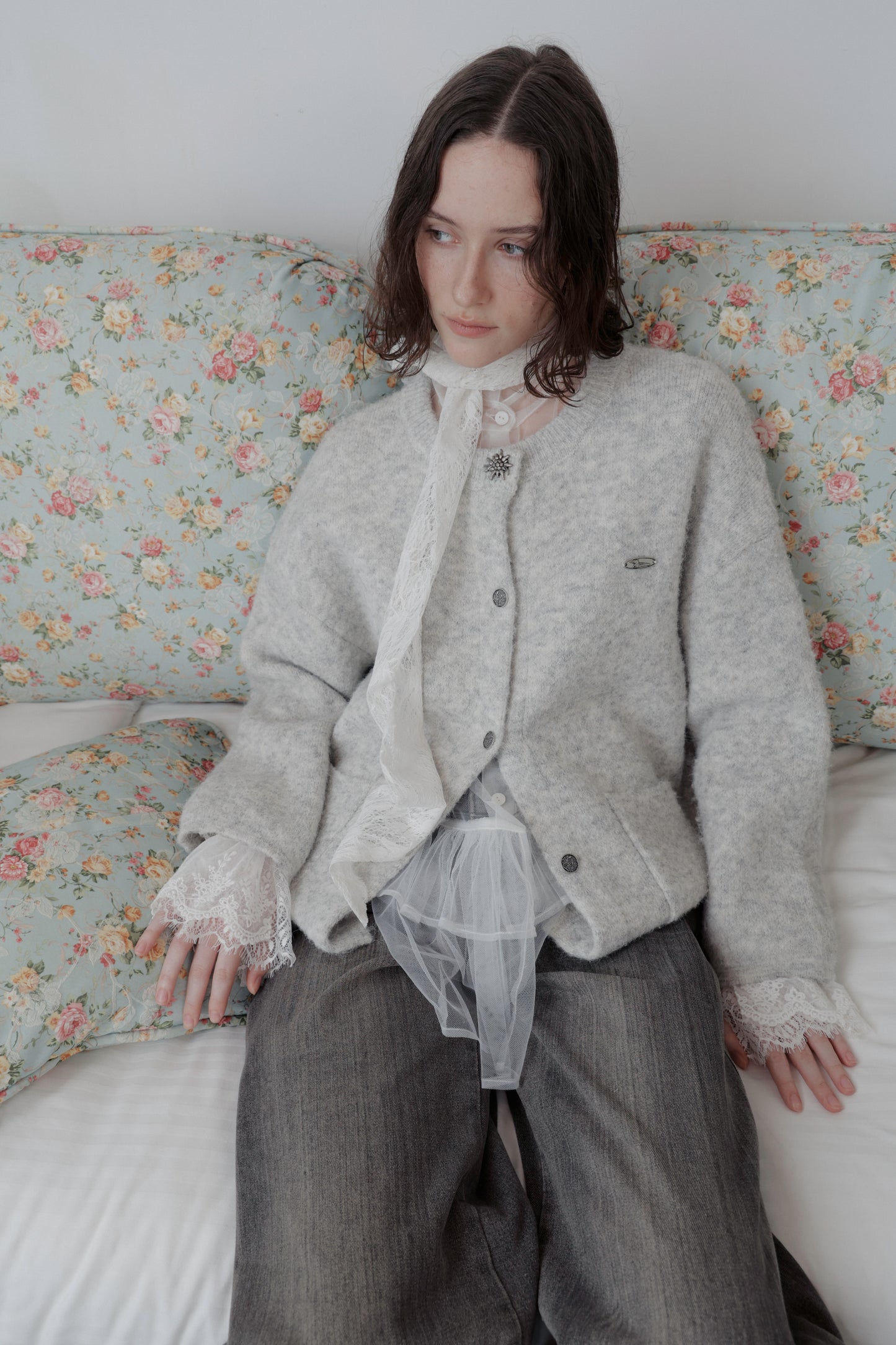 GARDINS WOOL CARDIGAN